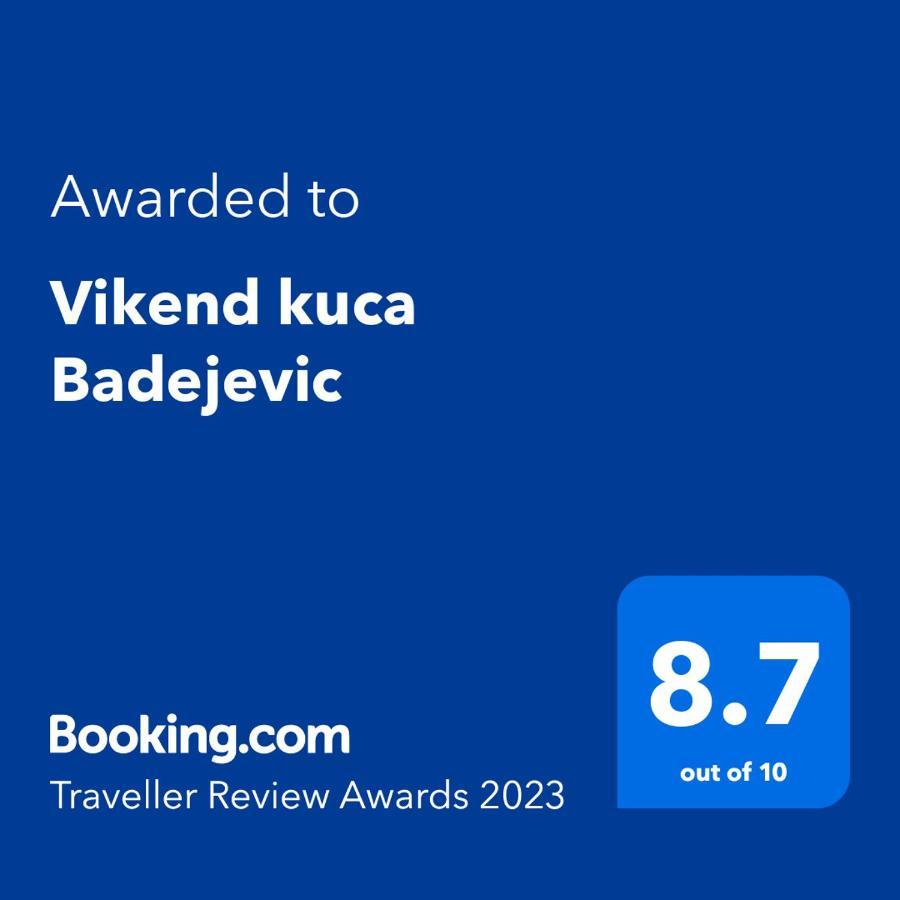 Etno Kuca Badejevic Villa Plavna Buitenkant foto